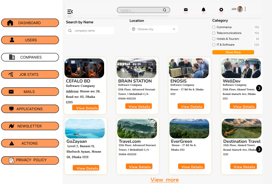 Job Portal Frontend Project